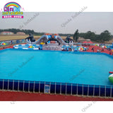 Factory Diect Sale Outdoor Metal Frame Swimming Pool