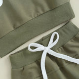 Fall Casual Baby Boys Outfits Newborn Clothes Letter