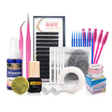 False Eyelash Extension Training Kit Practice Model Head