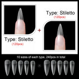 False Nails New Matte Tips Fake Nail Capsule