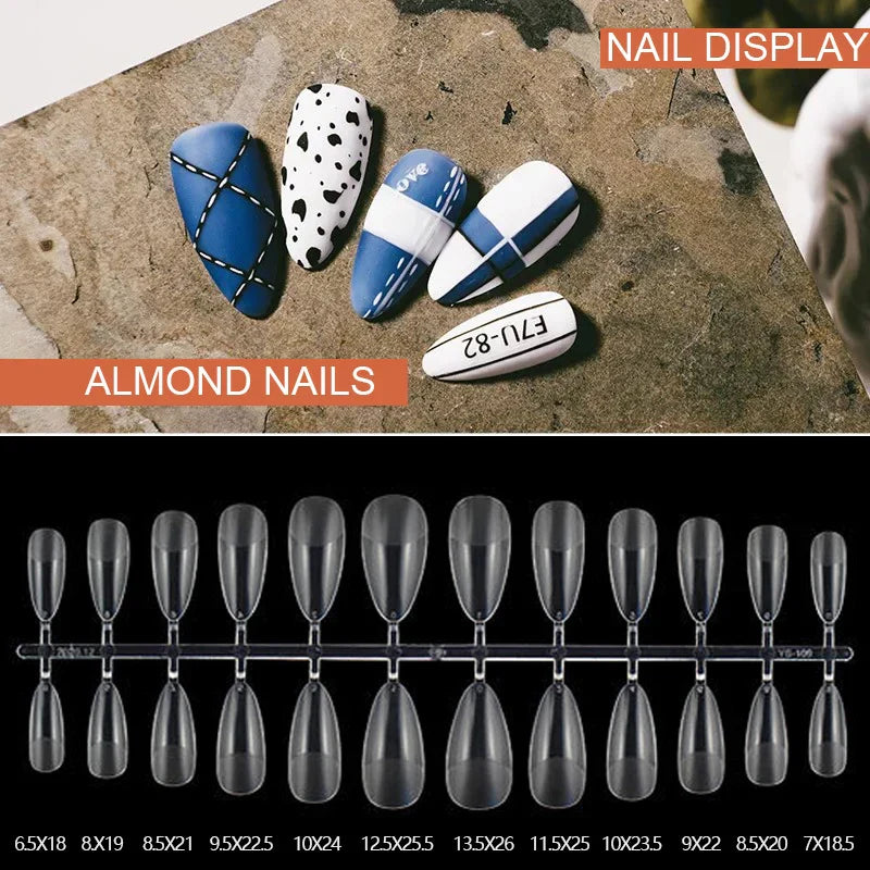 False Nails New Matte Tips Fake Nail Capsule