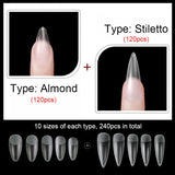 False Nails New Matte Tips Fake Nail Capsule