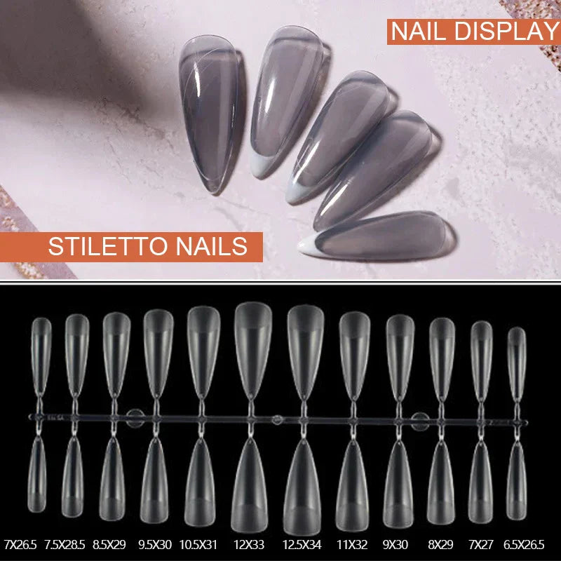 False Nails New Matte Tips Fake Nail Capsule