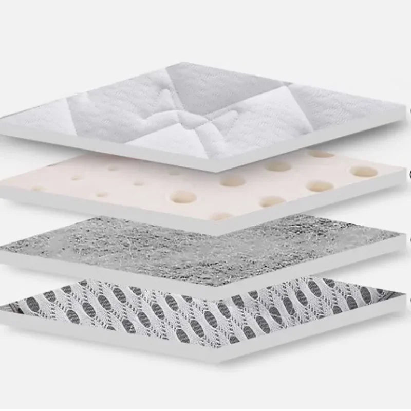 Family Natural Latex Mattress Upholstered Home Bedroom Multifunctional