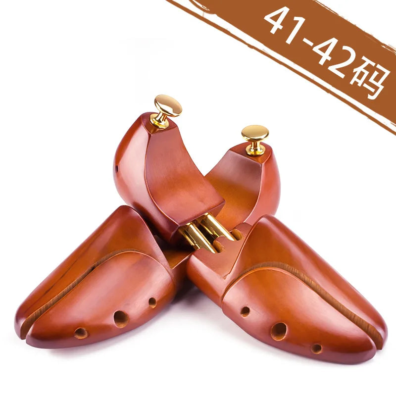 FamtiYaa 2Pcs Footwear Lasts Shoe Tree Wooden Adjustable