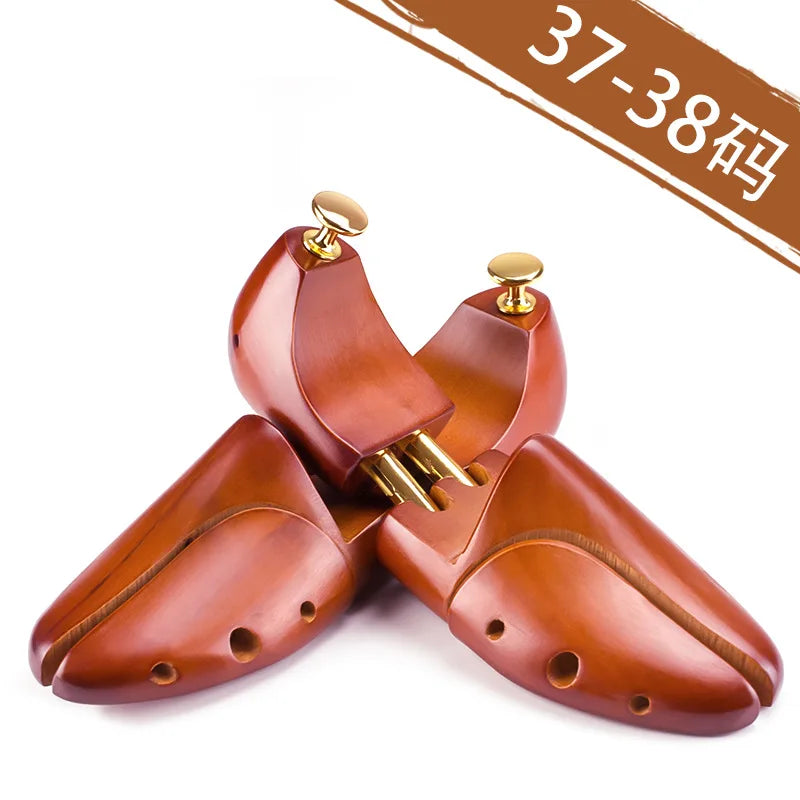 FamtiYaa 2Pcs Footwear Lasts Shoe Tree Wooden Adjustable