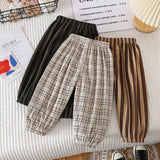 Fashion Baby Pants Autumn Spring Casual Children Boys