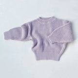 Fashion Baby Sweater Clothes Soft Knitted Loose Sweater