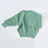 Fashion Baby Sweater Clothes Soft Knitted Loose Sweater