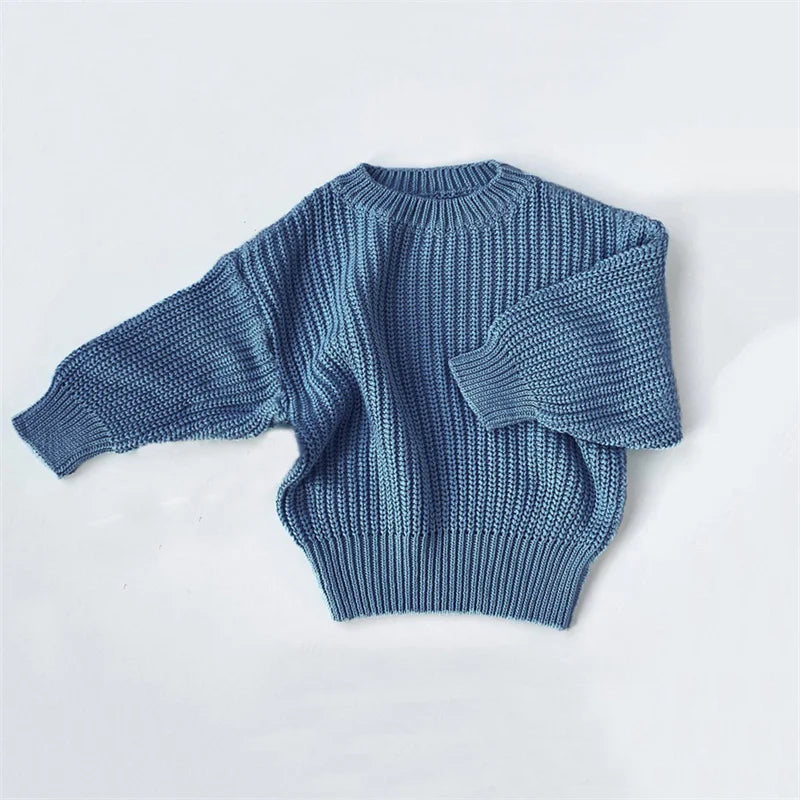 Fashion Baby Sweater Clothes Soft Knitted Loose Sweater