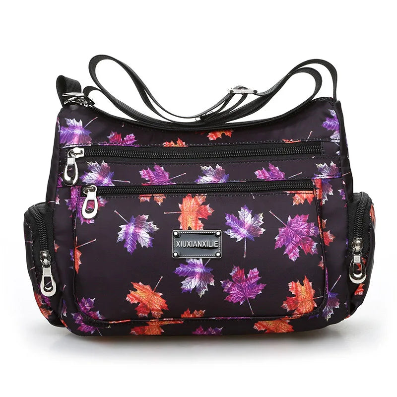 Fashion Floral Pattern Women Messenger Bag High Quality