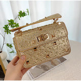 Fashion Liu Nail Shoulder Bag Luxury Hot Diamond