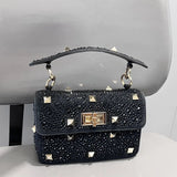 Fashion Liu Nail Shoulder Bag Luxury Hot Diamond
