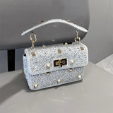 Fashion Liu Nail Shoulder Bag Luxury Hot Diamond