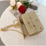Fashion Liu Nail Shoulder Bag Luxury Hot Diamond