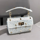 Fashion Liu Nail Shoulder Bag Luxury Hot Diamond