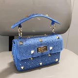 Fashion Liu Nail Shoulder Bag Luxury Hot Diamond