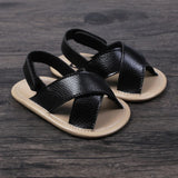 Fashion PU Leather Baby Boys Girls Shoes Summer