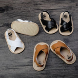 Fashion PU Leather Baby Boys Girls Shoes Summer
