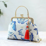 Fashion Vintage Fringe Bag Small Shell Bags Chain