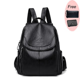 Fashion Women Backpack Luxury Designer Ladies Antitheft Backpack