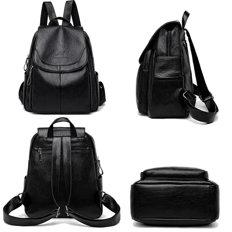 Fashion Women Backpack Luxury Designer Ladies Antitheft Backpack