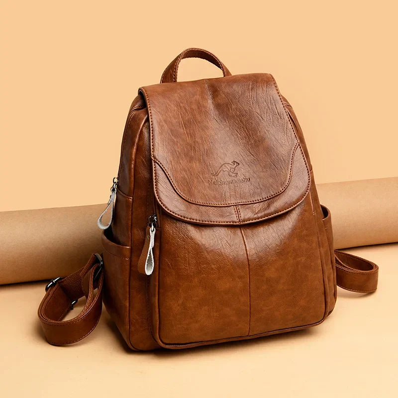 Fashion Women Backpack Luxury Designer Ladies Antitheft Backpack