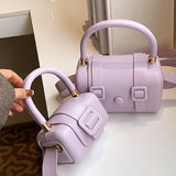 Fashion Women Saddle Luxury Designer Bags Mini Leather