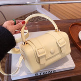 Fashion Women Saddle Luxury Designer Bags Mini Leather