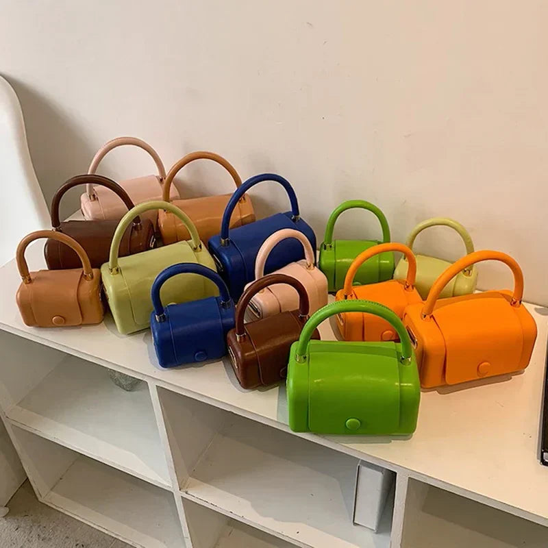 Fashion Women Saddle Luxury Designer Bags Mini Pu