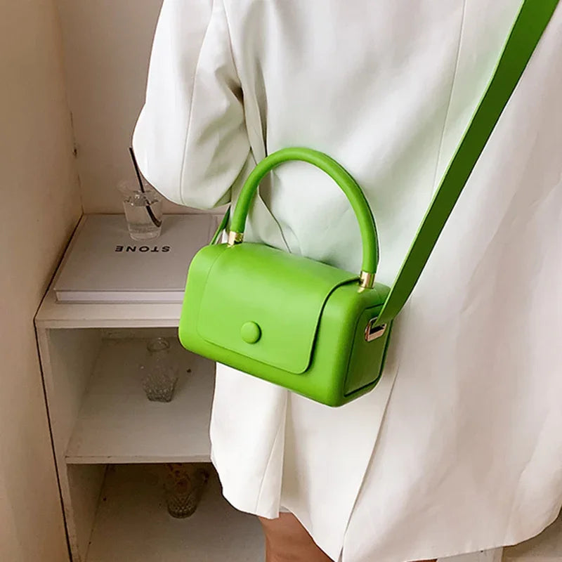 Fashion Women Saddle Luxury Designer Bags Mini Pu