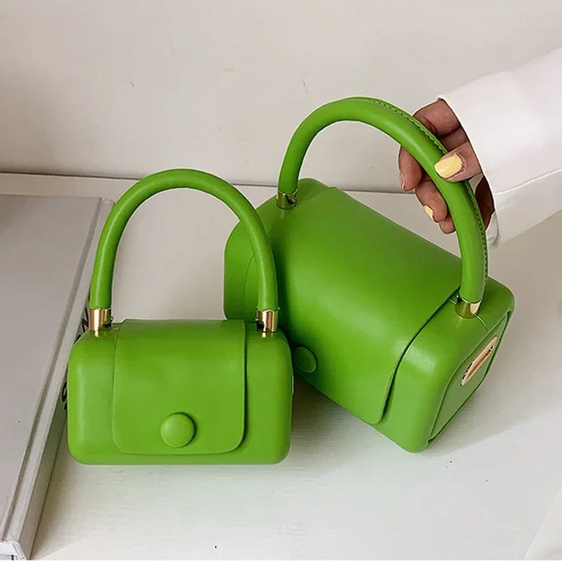 Fashion Women Saddle Luxury Designer Bags Mini Pu