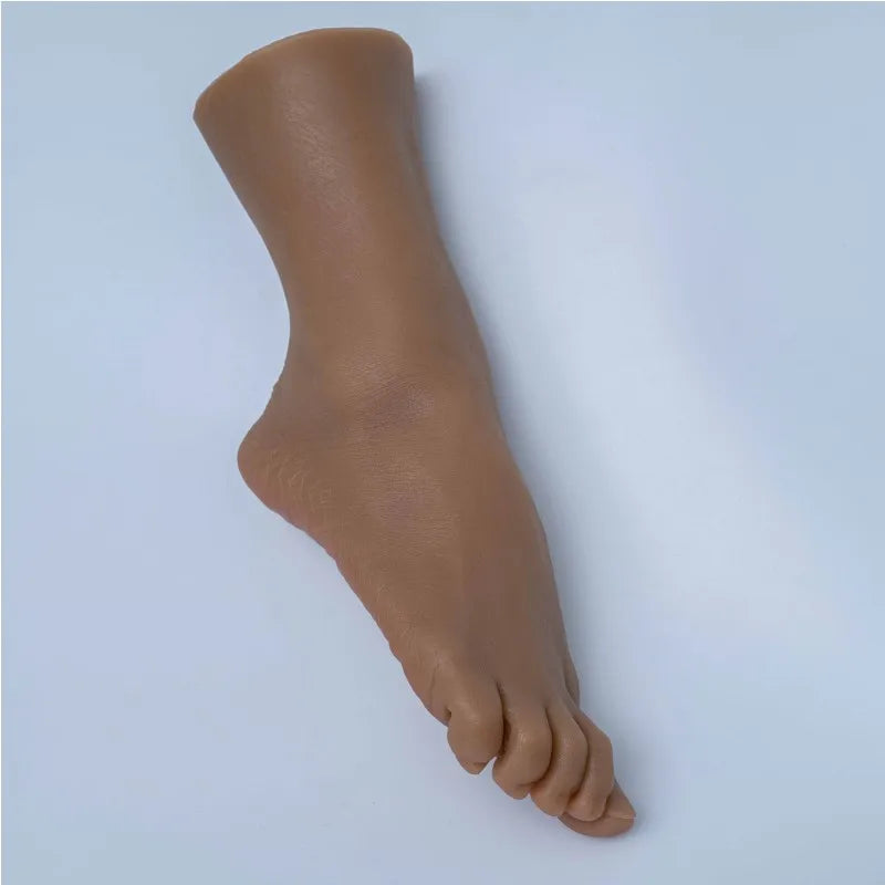 Female Mannequin Feet Simulation Soft Silicone Foot Model