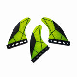Fiberglass Surf Fins Thrusters Tri set Paddle Board
