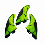 Fiberglass Surf Fins Thrusters Tri set Paddle Board