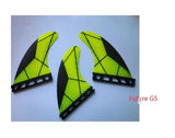 Fiberglass Surf Fins Thrusters Tri set Paddle Board