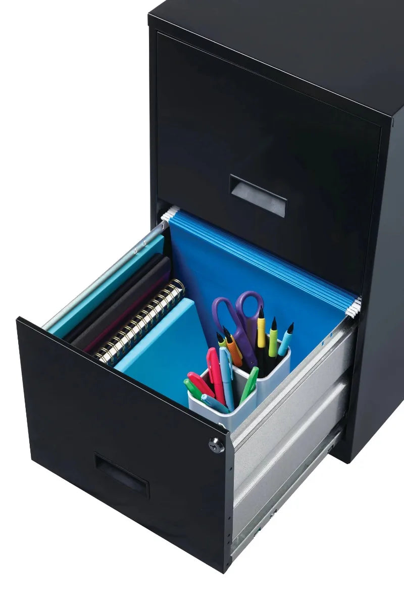 Filing Cabinet 2-Drawer Steel File Cabinet with Lock,