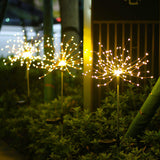 Waterproof Solar Garden Fireworks Lights