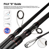 Fishing Rod 6 Section Casting Spinning Portable Travel