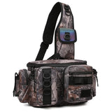 Fishing Shoulder Bag Multifunctional Fishing Waist Pack 600D