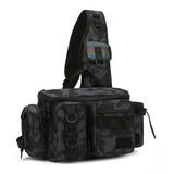 Fishing Shoulder Bag Multifunctional Fishing Waist Pack 600D