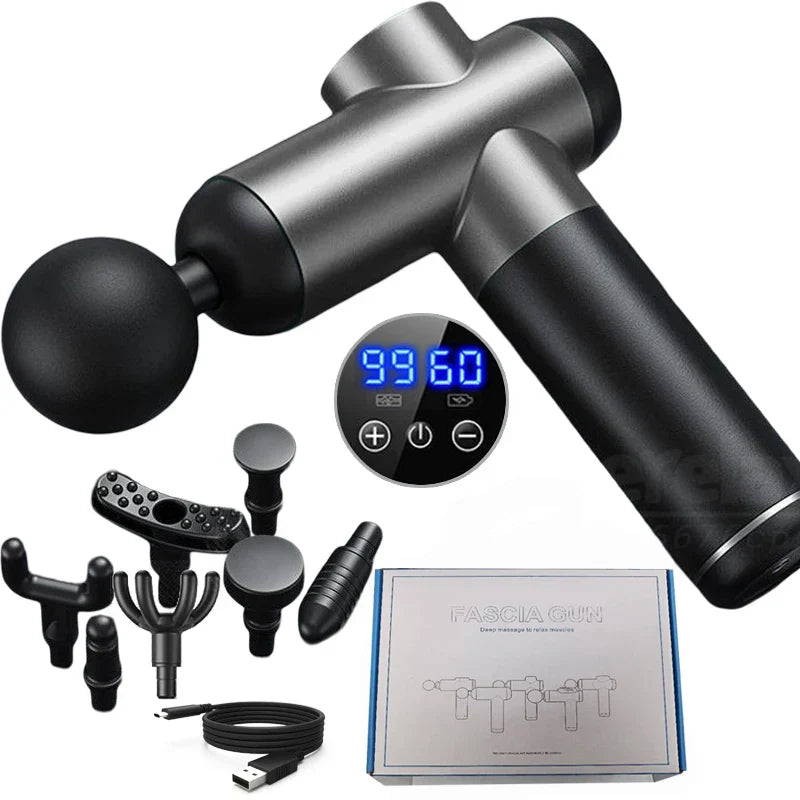 Fitness Massage Gun Fascia Neck and Back Massager