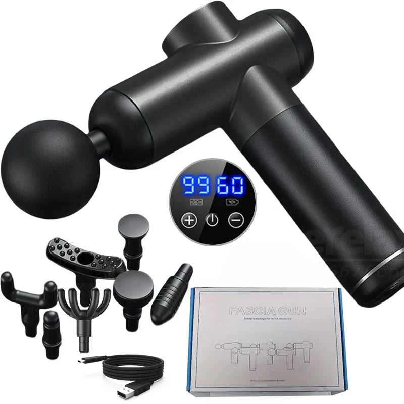 Fitness Massage Gun Fascia Neck and Back Massager