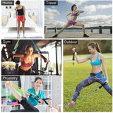 Fitness Pilates Bar Kit Resistance Bands with Ab