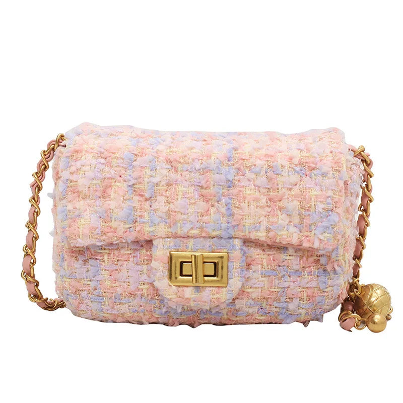 Fitshinling Fashion Handbags Women Chain Small Women's Bags