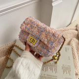 Fitshinling Fashion Handbags Women Chain Small Women's Bags