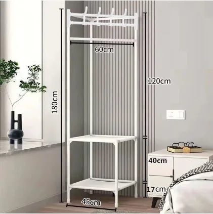 Floor Corner Rack Clothes Rack Jackets Coat Rack