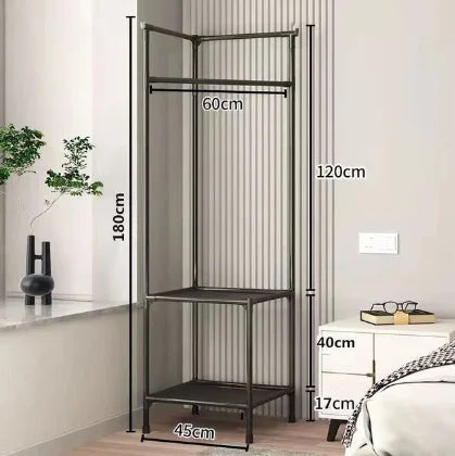 Floor Corner Rack Clothes Rack Jackets Coat Rack