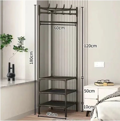 Floor Corner Rack Clothes Rack Jackets Coat Rack
