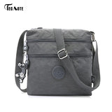 Floral Women Messenger Bag Nylon Women Shoulder Crossbody Bags Female Fashion Ladies Handbags School Bags Sac à main purse bolsa